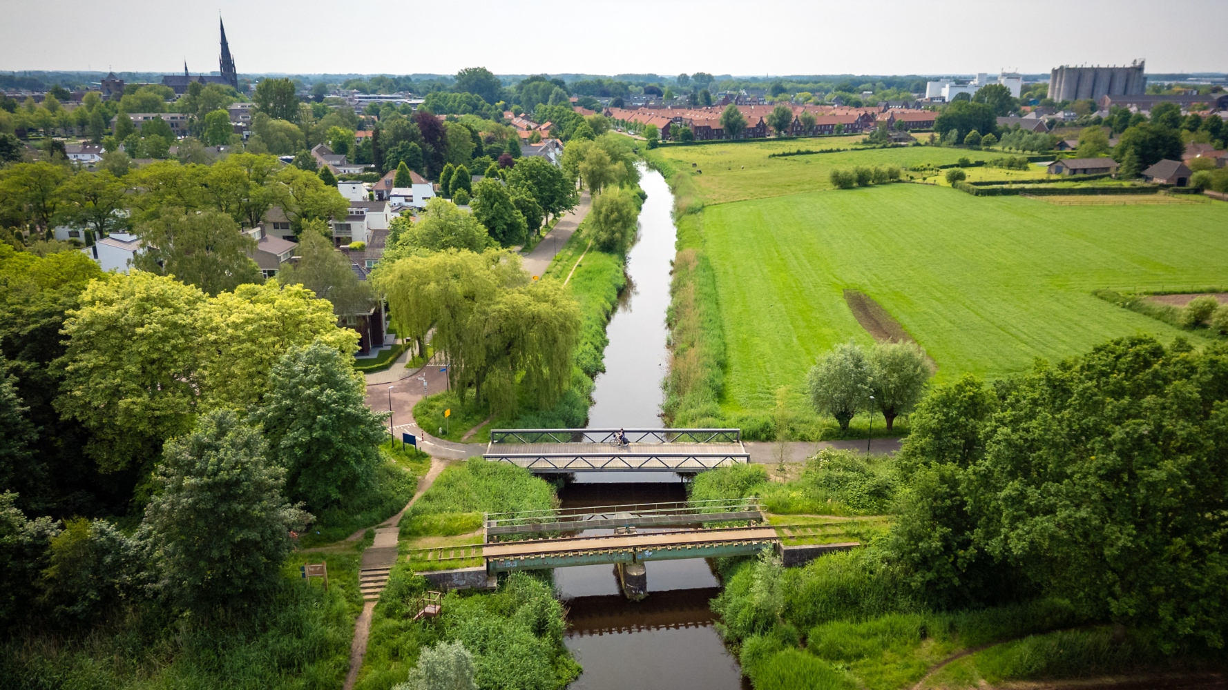 F50 Snelfietsroute Brug over de Aa